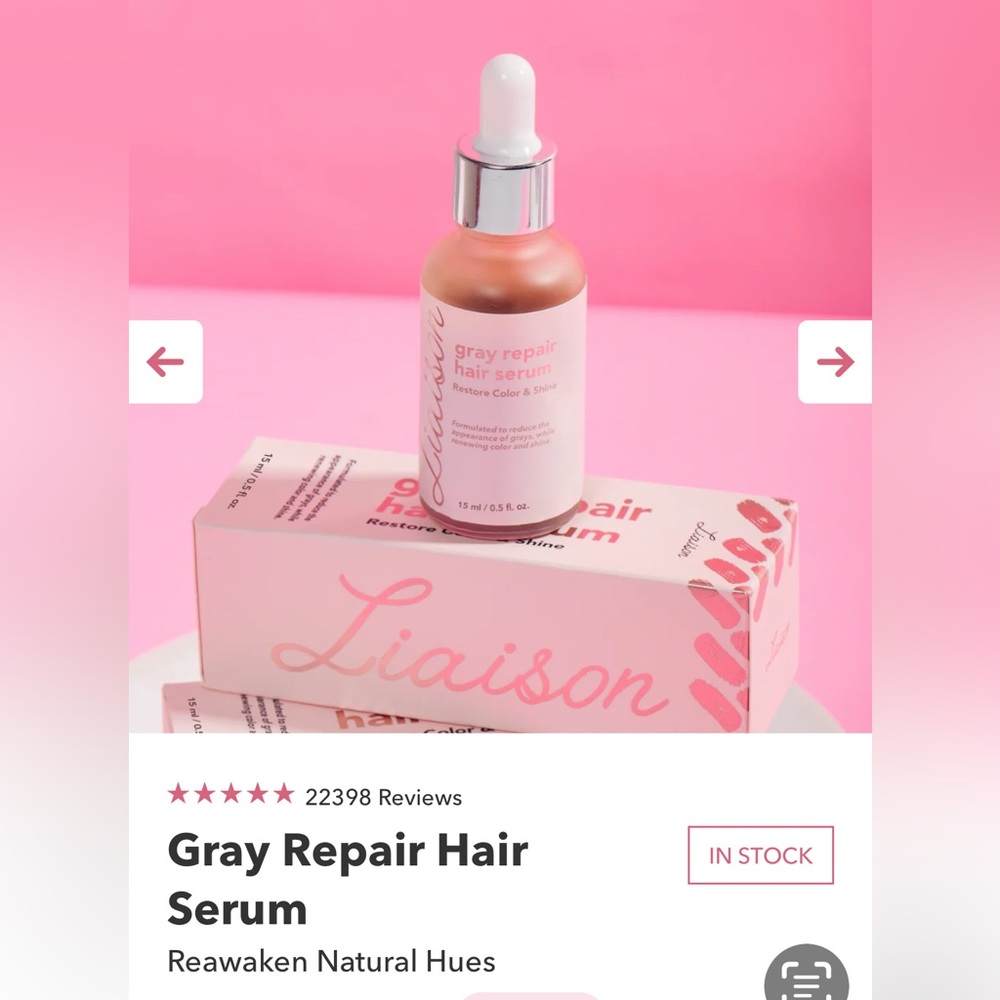 Gray Repair Hair Serum